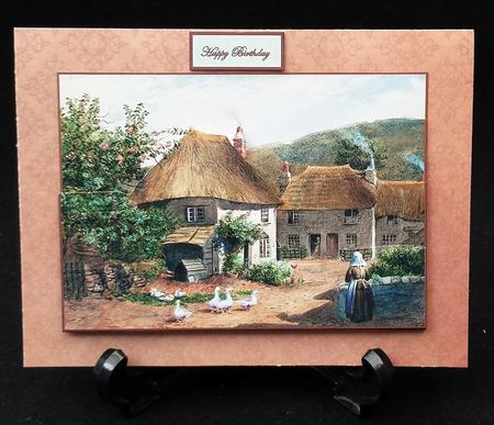Farmyard and Geese Mini Kit Easy Cut Decoupage by Michelle Chivers