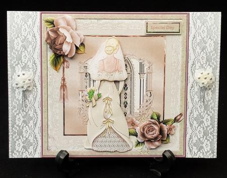 Bride Arrives 8x8 Card Mini Kit by Michelle Chivers