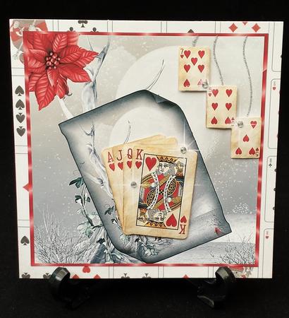 Christmas for Card Players Topper by Michelle Chivers
