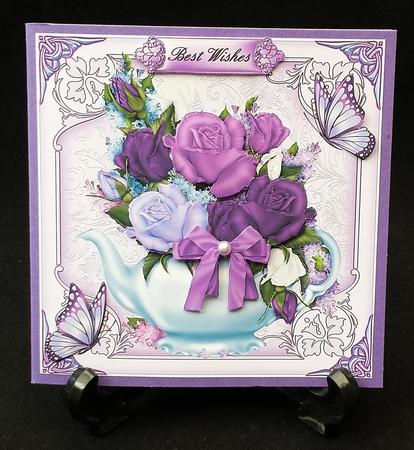 Time for Tea Card Topper by Michelle Chivers