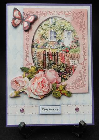 Country Cottage Floral A4 Ink-saving Mini Kit by Michelle Chivers