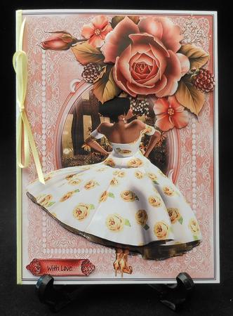 Beautiful Peach Rose by Michelle Chivers