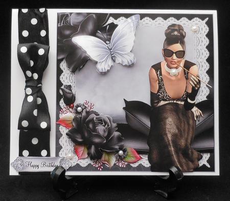 Sophisticated Lady Card Front Mini Kit by Michelle Chivers
