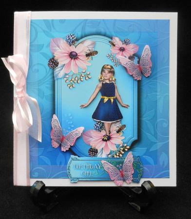 Flowers to a Lovely Girl by Michelle Chivers