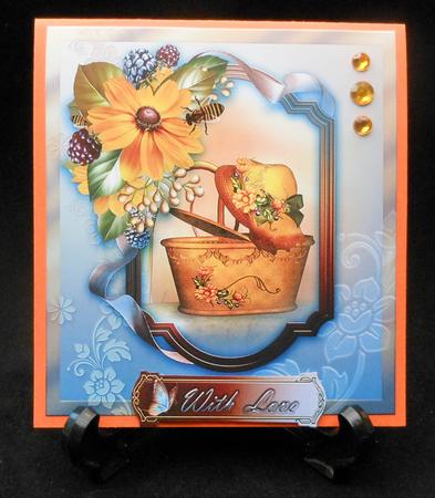 Orange Basket by Michelle Chivers