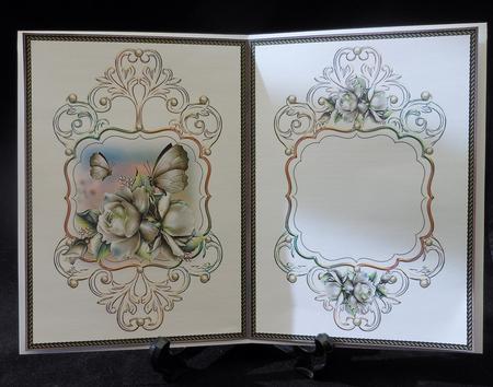 Roses & Butterflies Insert by Michelle Chivers