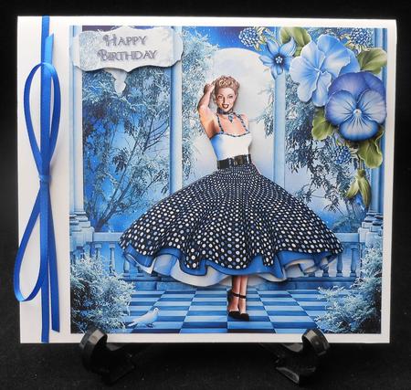 Blue Moon Rock & Roll Lady Mini Kit by Michelle Chivers