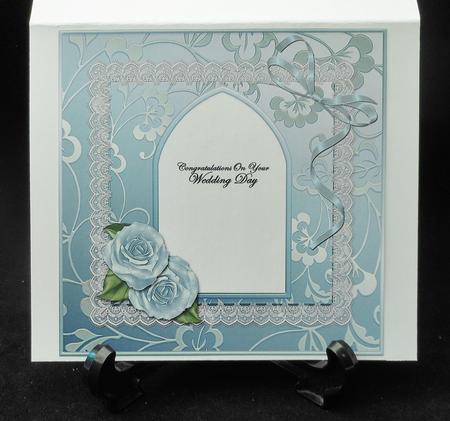 Teal Wedding Day Congratulations Insert by Michelle Chivers