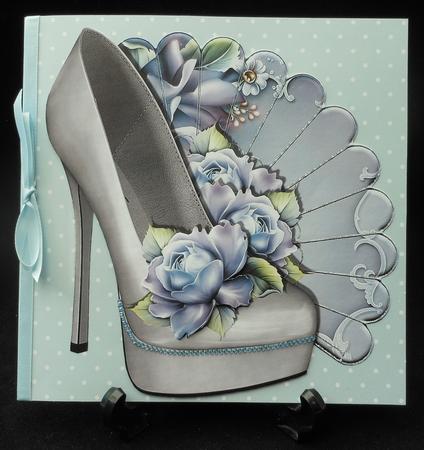 Fan & Shoe Shaped Topper - Perfect Pastels by Michelle Chivers