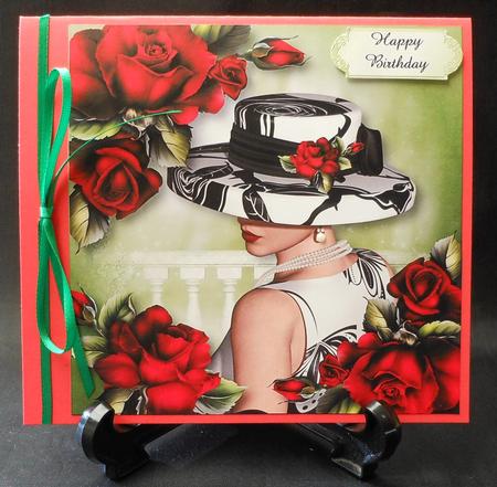 Race Day Elegance - Red Roses by Michelle Chivers