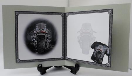 Biker T-shirt Insert by Michelle Chivers