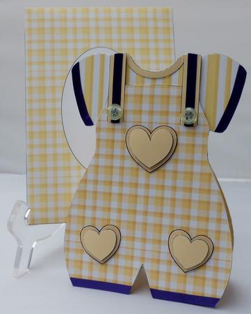 Baby Romper Suit 3 - Lemon by Michelle Chivers