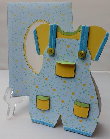 Baby Romper Suit 5 - Aqua by Michelle Chivers