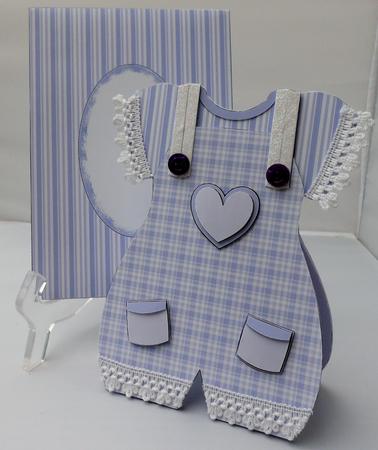 Baby Romper Suit 4 - Lilac by Michelle Chivers