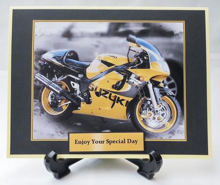 Suzuki Motor Bike by Michelle Chivers