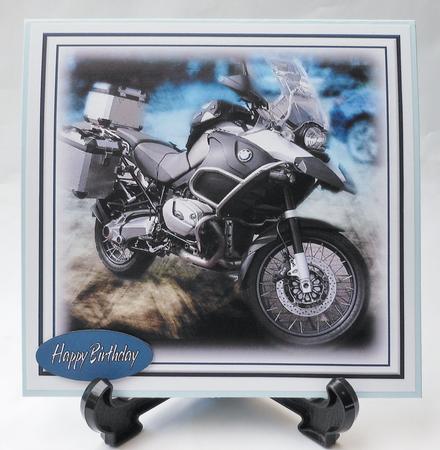 Motor Bike Topper by Michelle Chivers