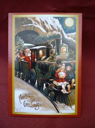 Vintage Christmas Notelets 6 by Michelle Chivers