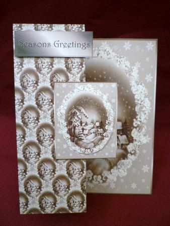 Sleepy Town at Christmas by Michelle Chivers