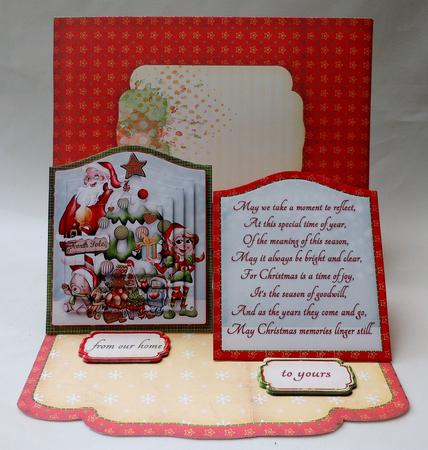 Double Easel Card Christmas by Michelle Chivers