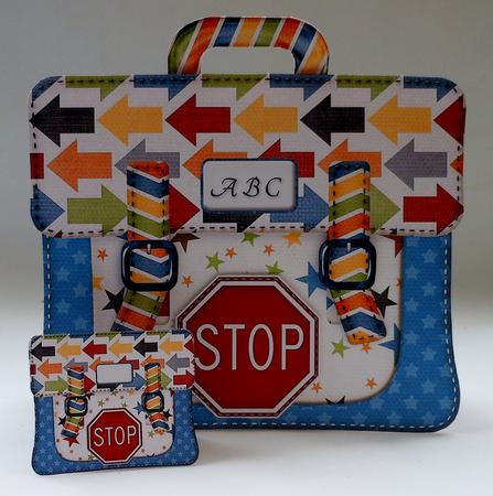 Schoolbag Card Stop by Michelle Chivers
