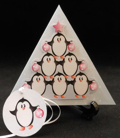 Triangle Penguin Card Mini Kit by Michelle Chivers