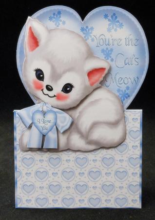 You're the Cats Meow! Love U Kitten Over the Edge by Michelle Chivers