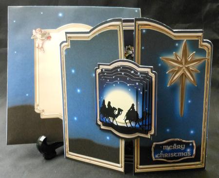 Holy Nativity Christmas Gatefold Card Kit by Michelle Chivers