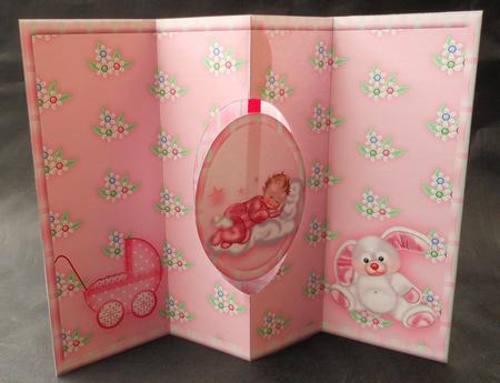 Baby Girl W-fold Insert Mini Kit by Michelle Chivers