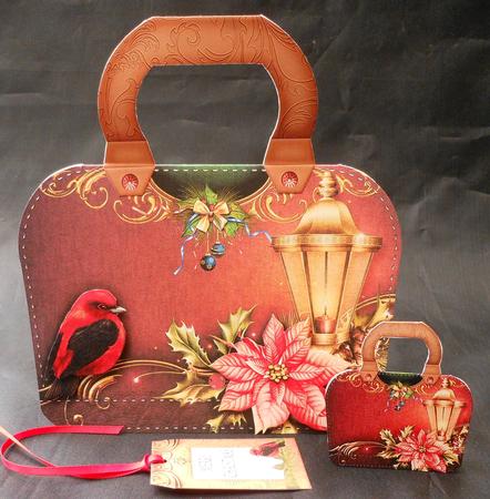New Handbag Big Size Christmas by Michelle Chivers