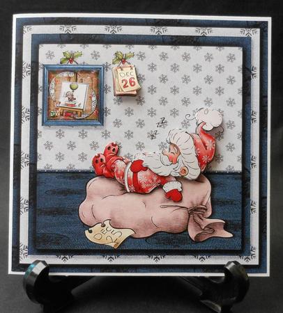 7.5 x 7.5 Card Topper on the 26th by Michelle Chivers