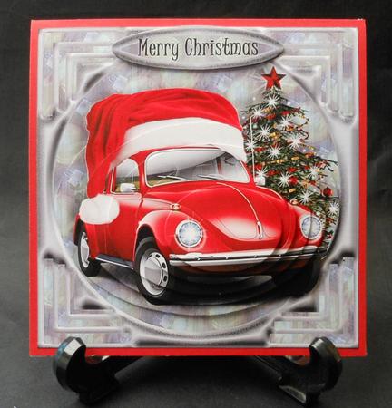 Santas Beetle by Michelle Chivers