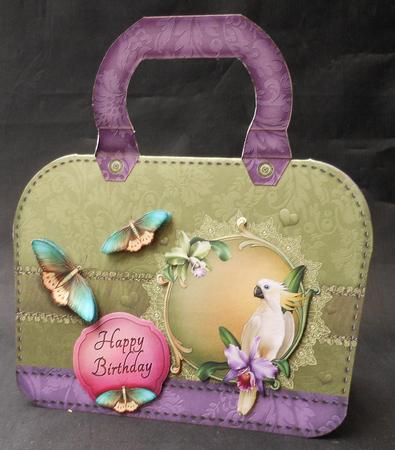 New Handbag Big Size Tropical by Michelle Chivers