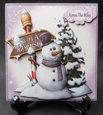 Snowman Waiting for Santa Mini Kit by Michelle Chivers