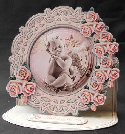 Little Angel Framed Easel Card Mini Kit by Michelle Chivers