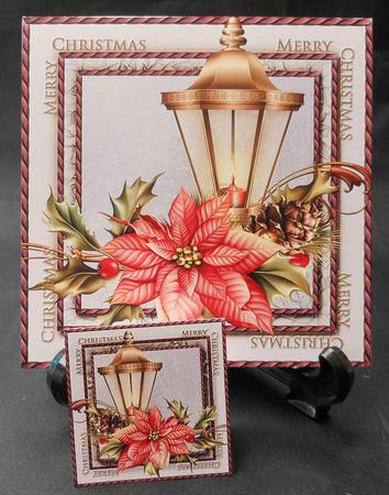 7.5" Card Topper & Gifttag Christmas 1 by Michelle Chivers