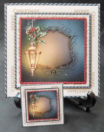 7.5" Card Topper & Gifttag Christmas 9 by Michelle Chivers
