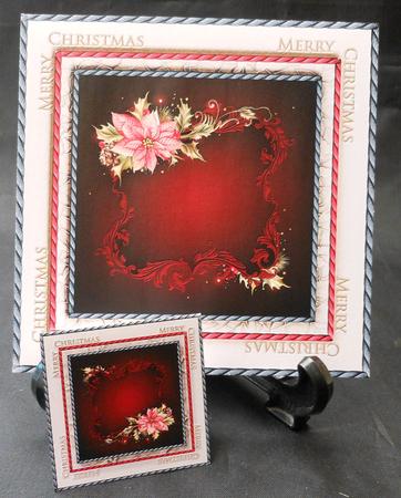 7.5" Card Topper & Gifttag Christmas 10 by Michelle Chivers