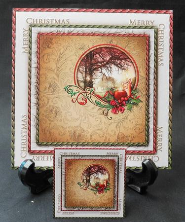7.5" Card Topper & Gifttag Christmas 15 Featured Gallery Photo