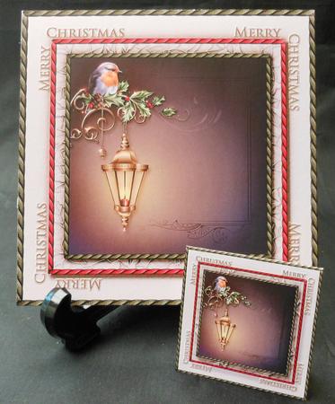 7.5" Card Topper & Gifttag Christmas 11 by Michelle Chivers