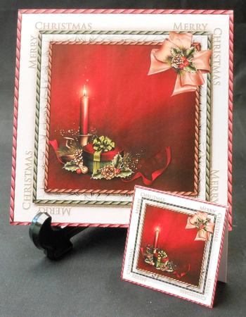 7.5" Card Topper & Gifttag Christmas 20 by Michelle Chivers