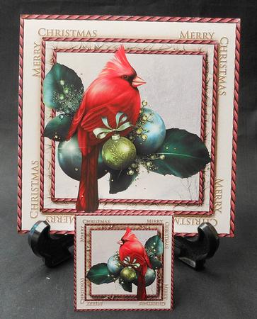 7.5" Card Topper & Gifttag Christmas 23 by Michelle Chivers
