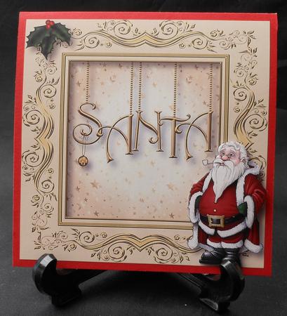 'santa' in Gold by Michelle Chivers