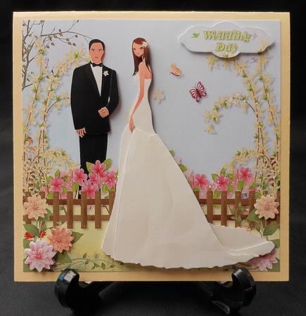 Garden Beauty Bride and Groom Mini Kit by Michelle Chivers