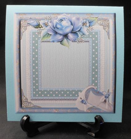Insert to Compliment Baby Boy Booties by Michelle Chivers