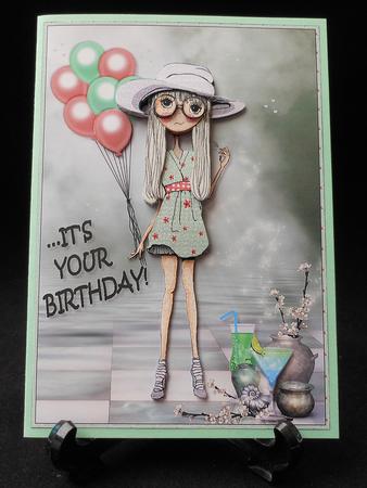 It's Your Birthday! Cocktail Party Girl by Michelle Chivers