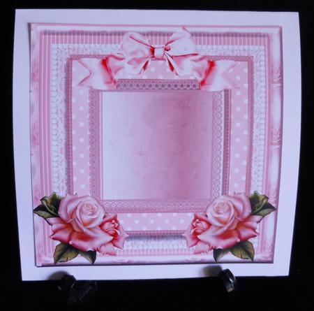 Insert to Compliment Cute Baby Girl Topper by Michelle Chivers