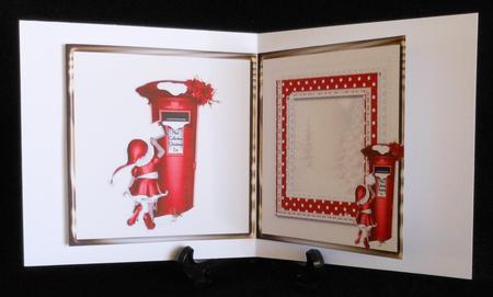6x6 Insert to Compliment Letter to Santa Topper by Michelle Chivers