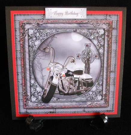 Dark Motorcycle by Michelle Chivers