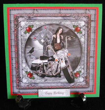 Goth Motorcycle Dreams by Michelle Chivers
