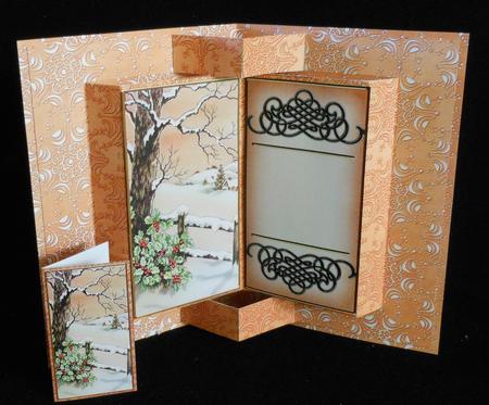 Winter Tale Double Fold 3D Card Mini Kit by Michelle Chivers